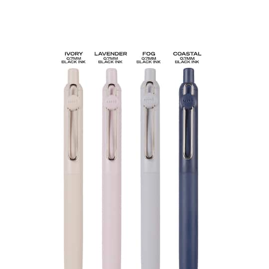 uniball™ Zento 0.7mm Liquid Gel Ink Muted Collection Retractable Pen Set